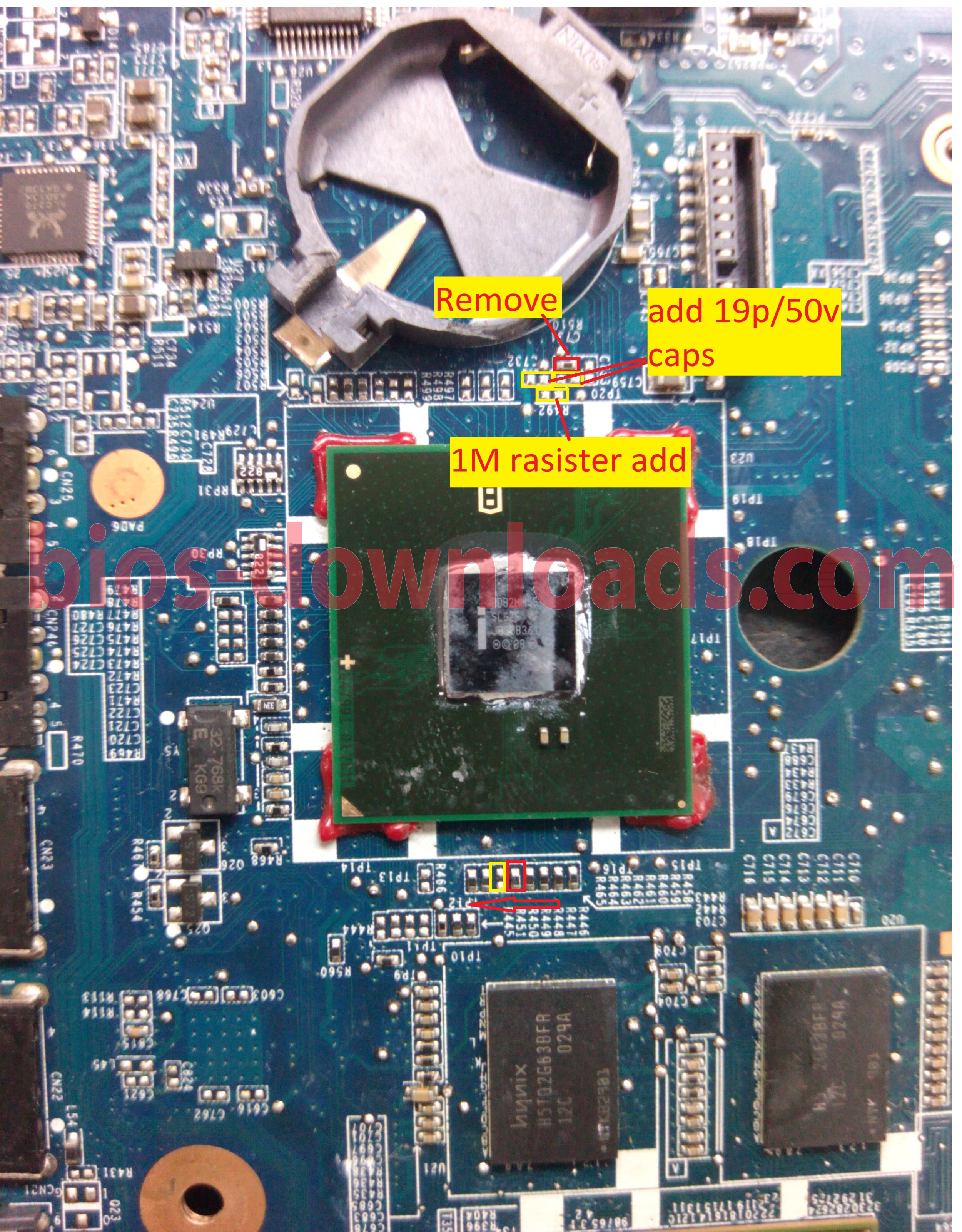 HP CQ42, G62 Conversion Discret to UMA (DIS to UMA _Graphic to non Graphic)