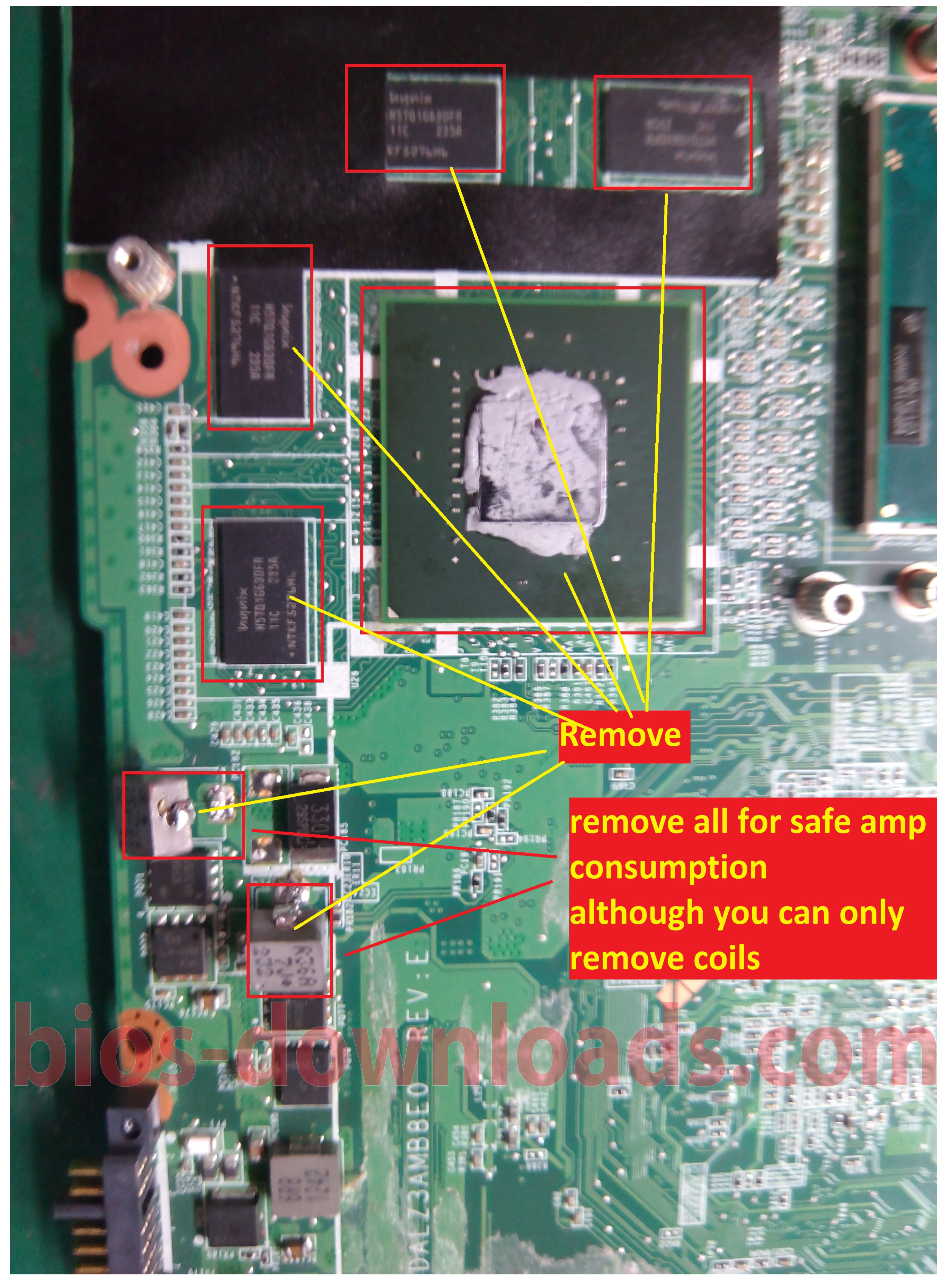 Lenovo Z580 DALZ3AMB8E0 REVE Conversion Discrete To UMA (Graphic to